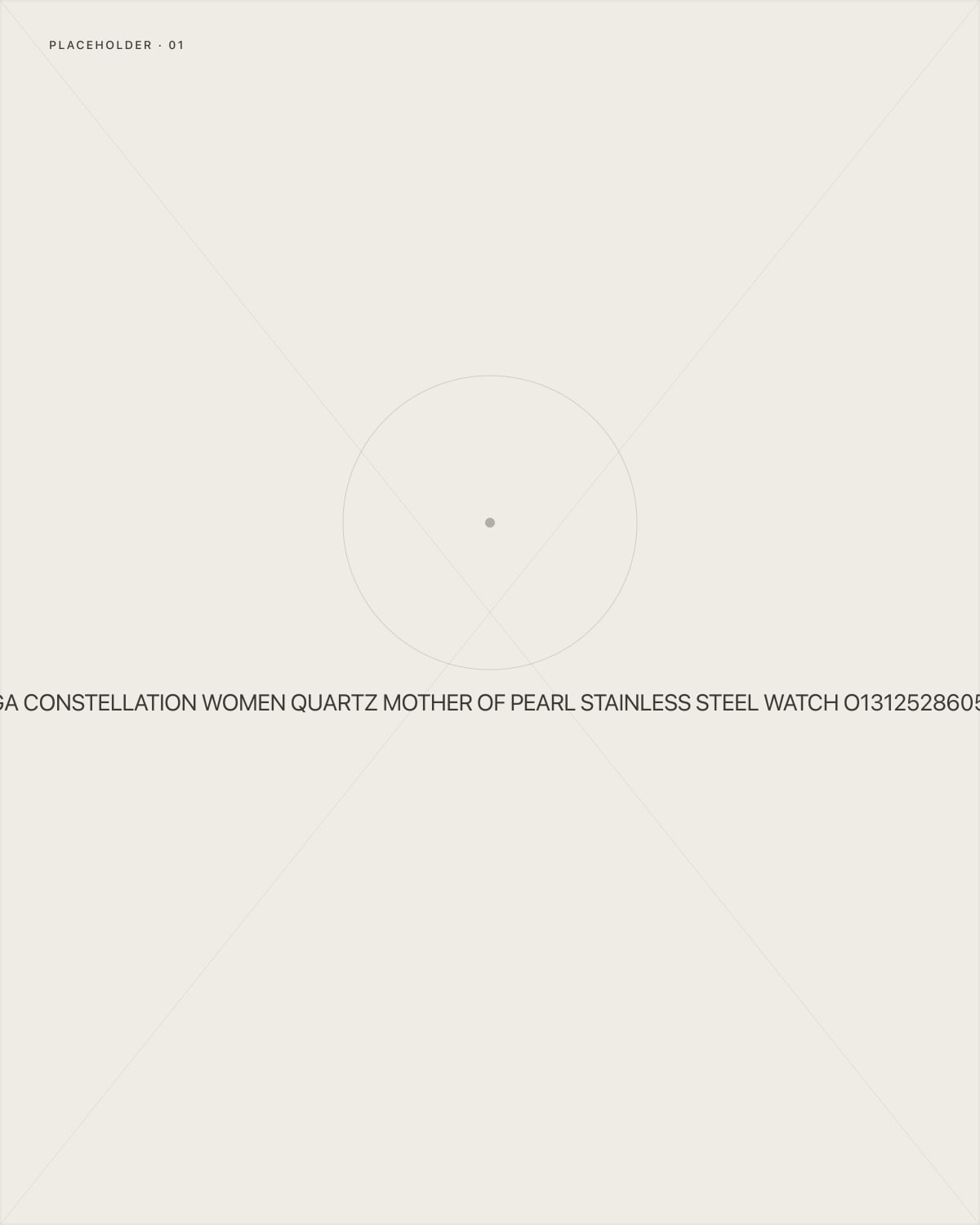 Omega Constellation Women Quartz Mother of Pearl Stainless Steel Watch O13125286052002