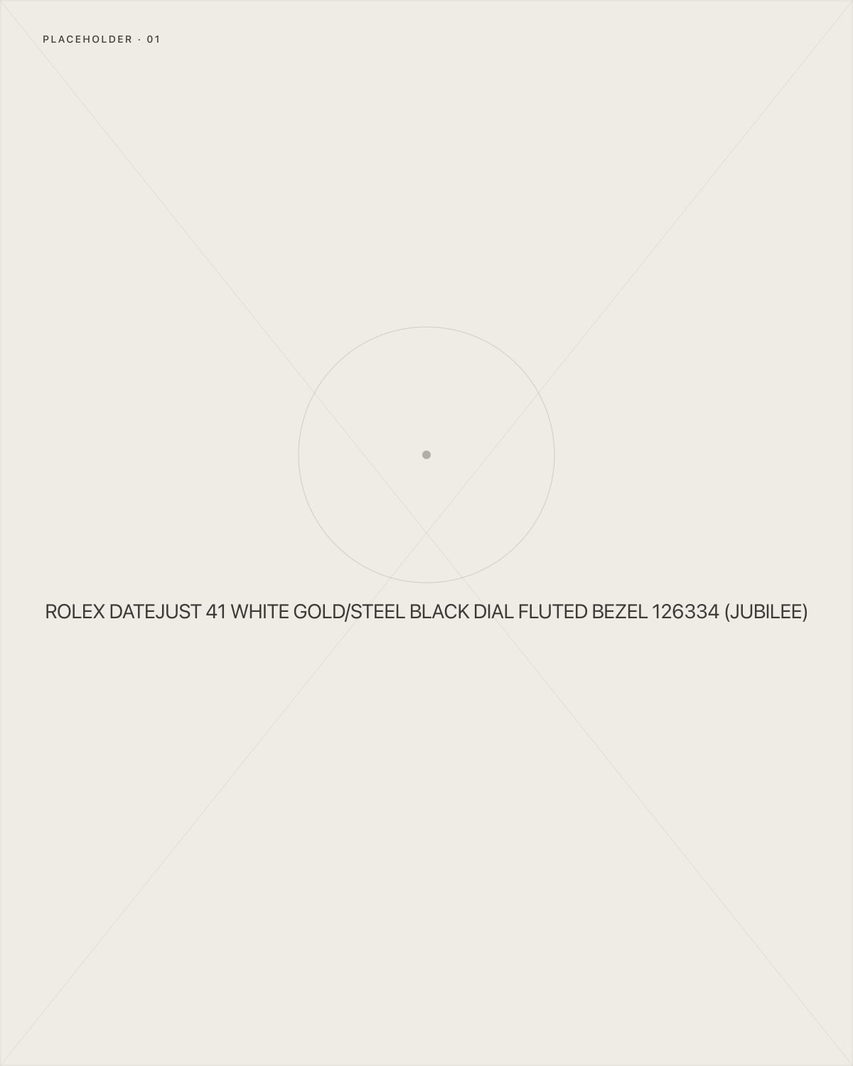 Rolex Datejust 41 White Gold/Steel Black Dial Fluted Bezel 126334 (Jubilee)