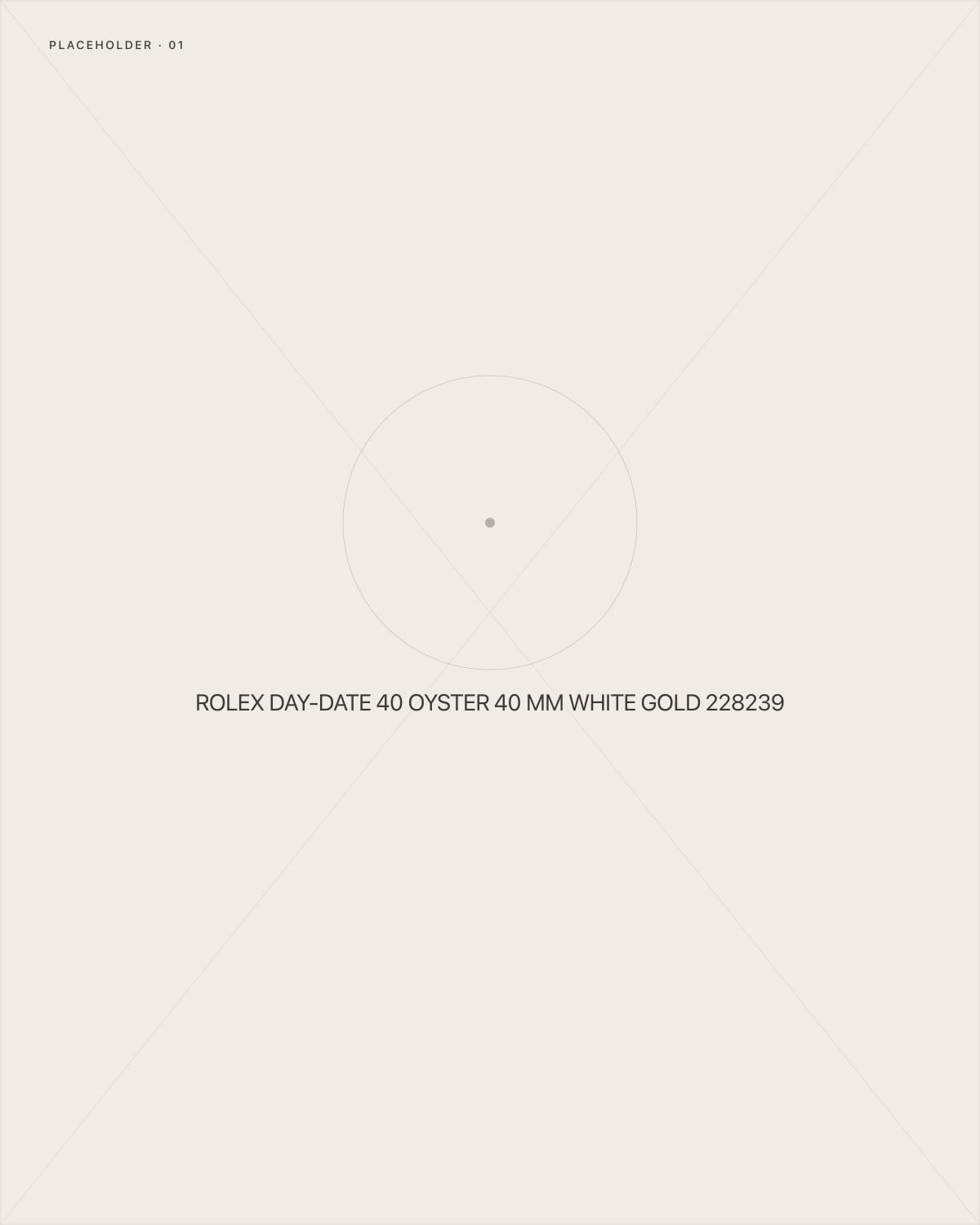 Rolex Day-Date 40 Oyster 40 mm white gold 228239