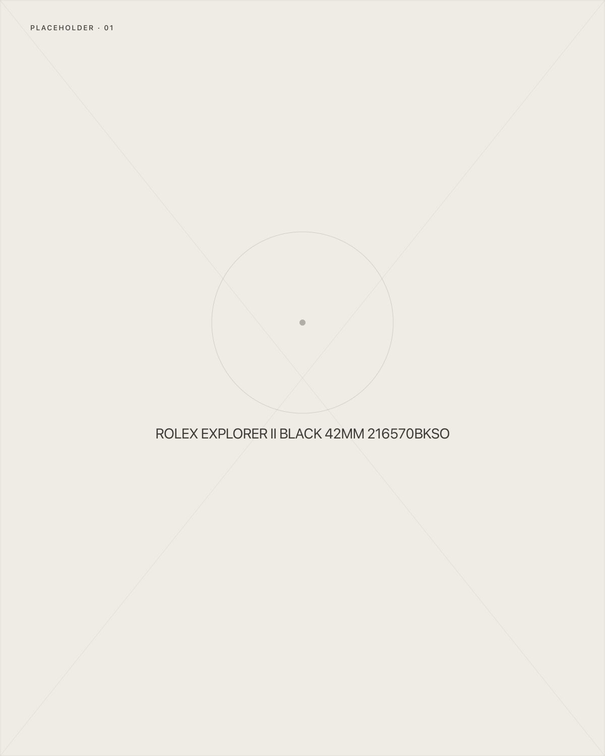 Rolex Explorer II Black 42mm 216570BKSO