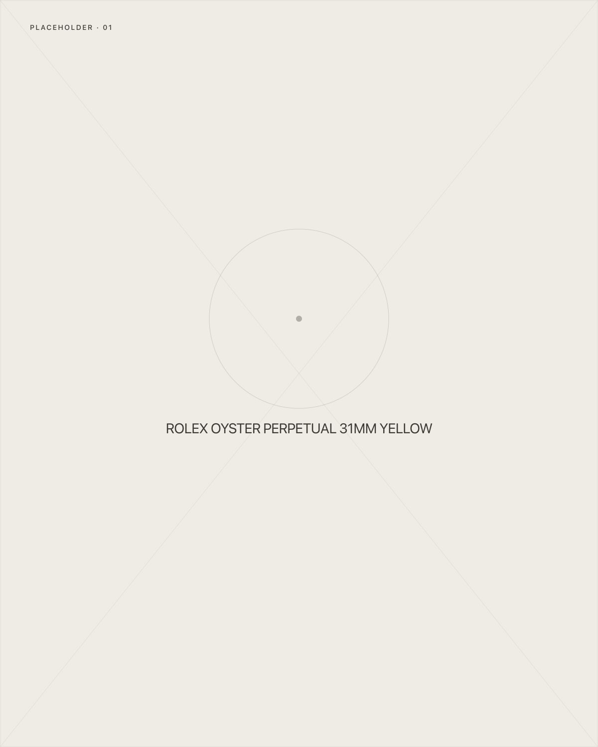 Rolex Oyster Perpetual 31mm Yellow