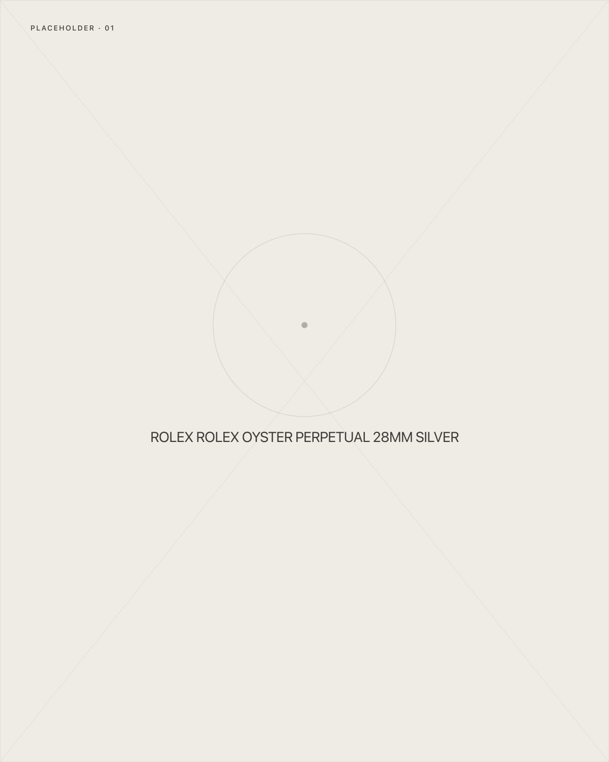 Rolex Rolex Oyster Perpetual 28mm Silver