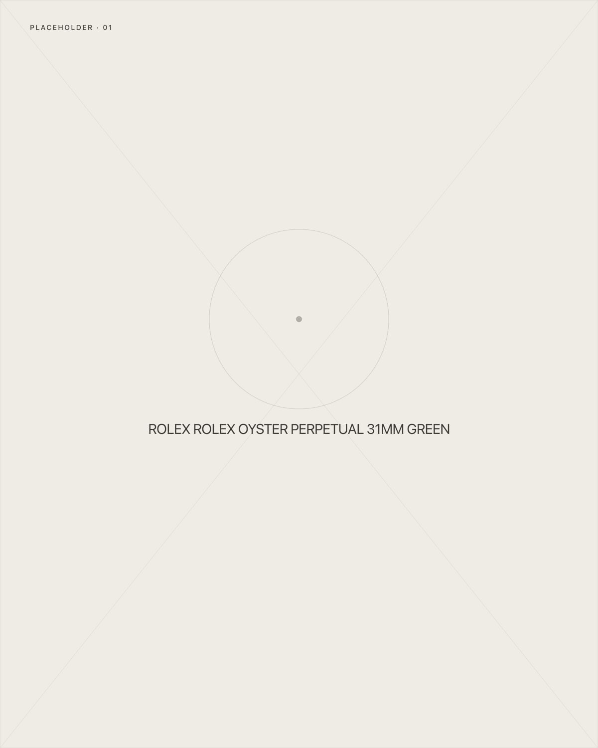 Rolex Rolex Oyster Perpetual 31mm Green