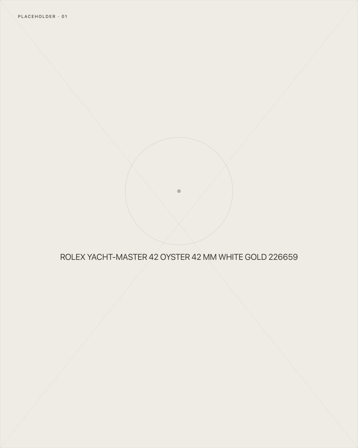 Rolex Yacht-Master 42 Oyster 42 mm white gold 226659