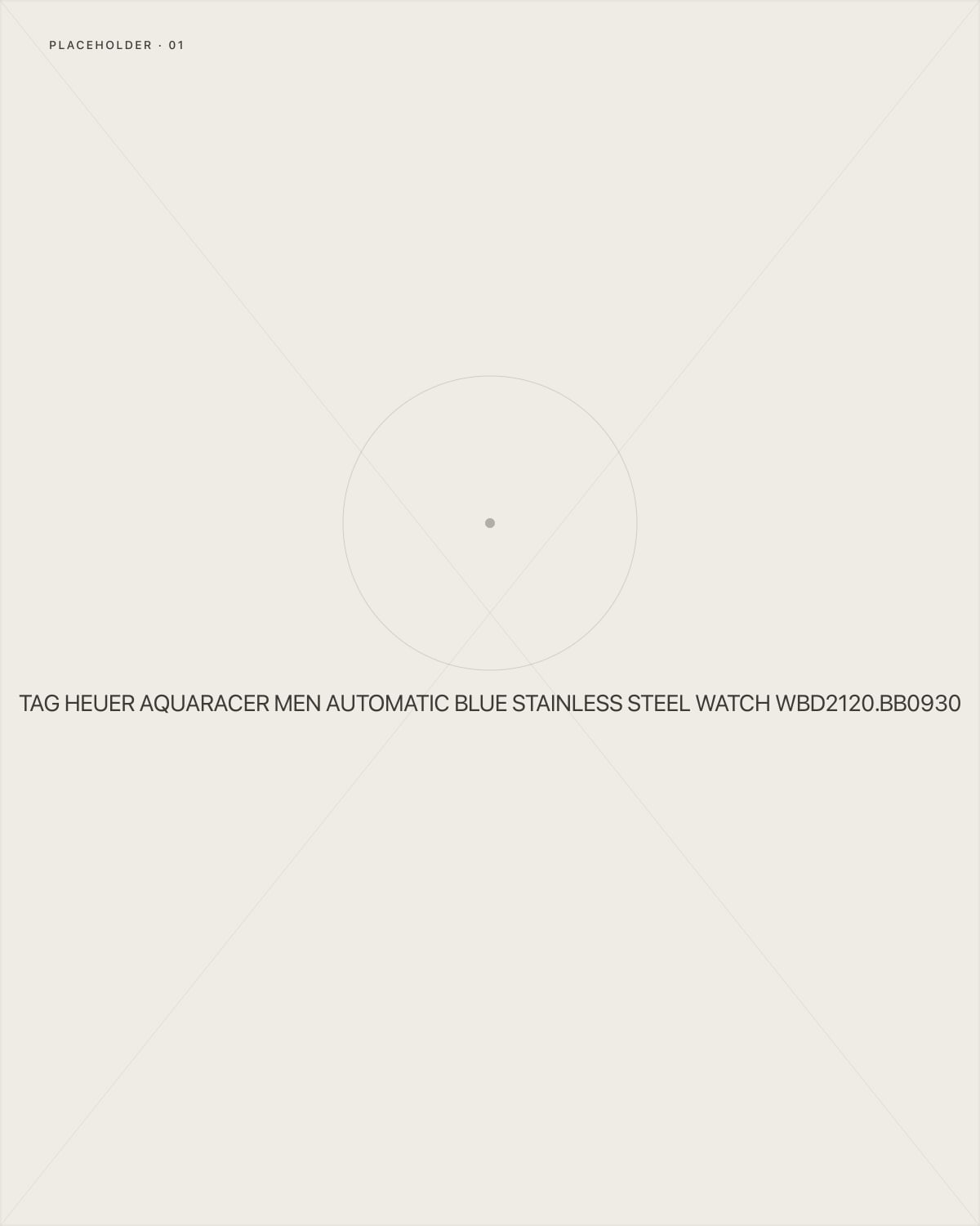 TAG Heuer Aquaracer Men Automatic Blue Stainless Steel Watch WBD2120.BB0930